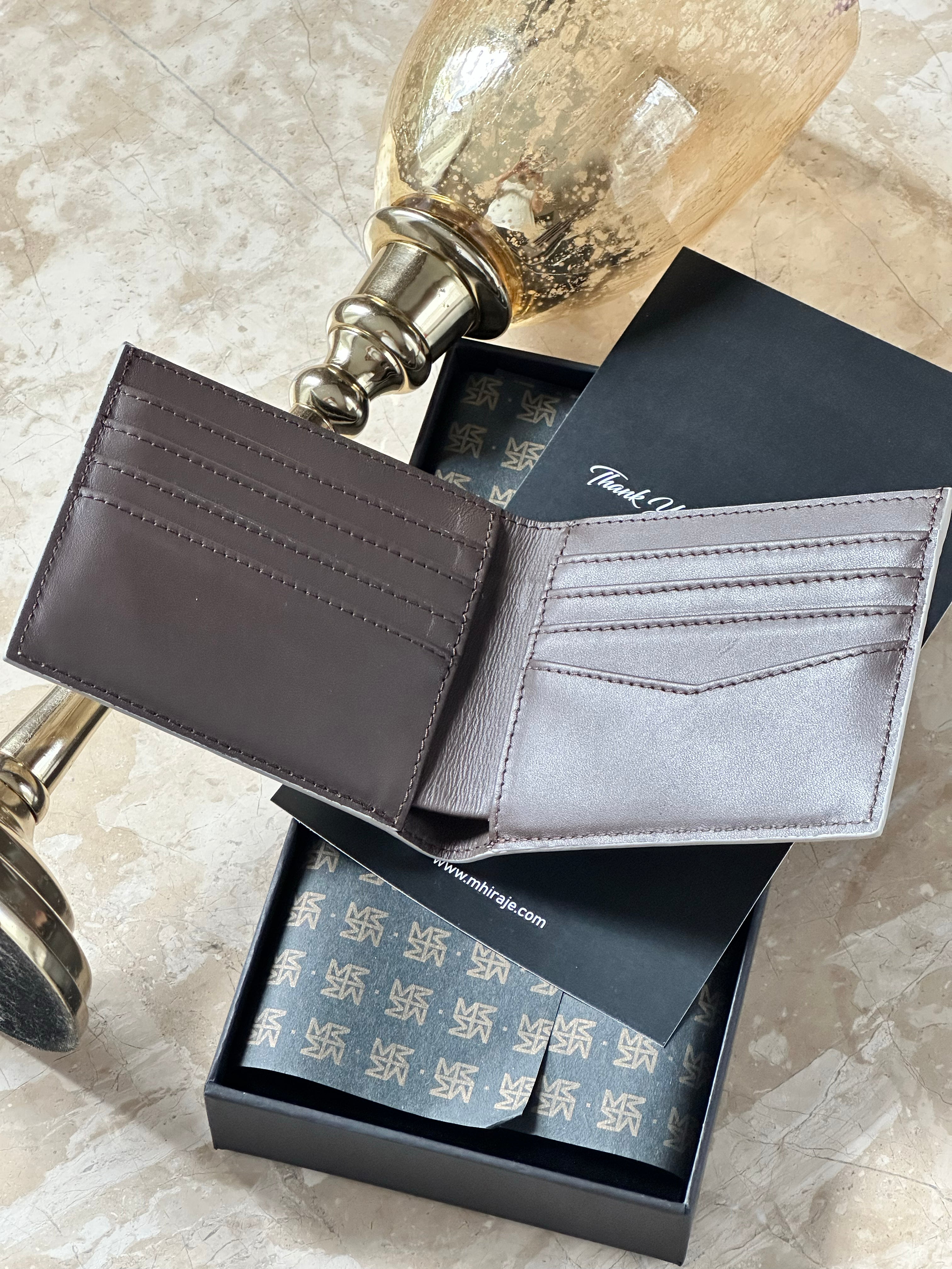 Himalayan Crocodile Leather Bifold Wallet