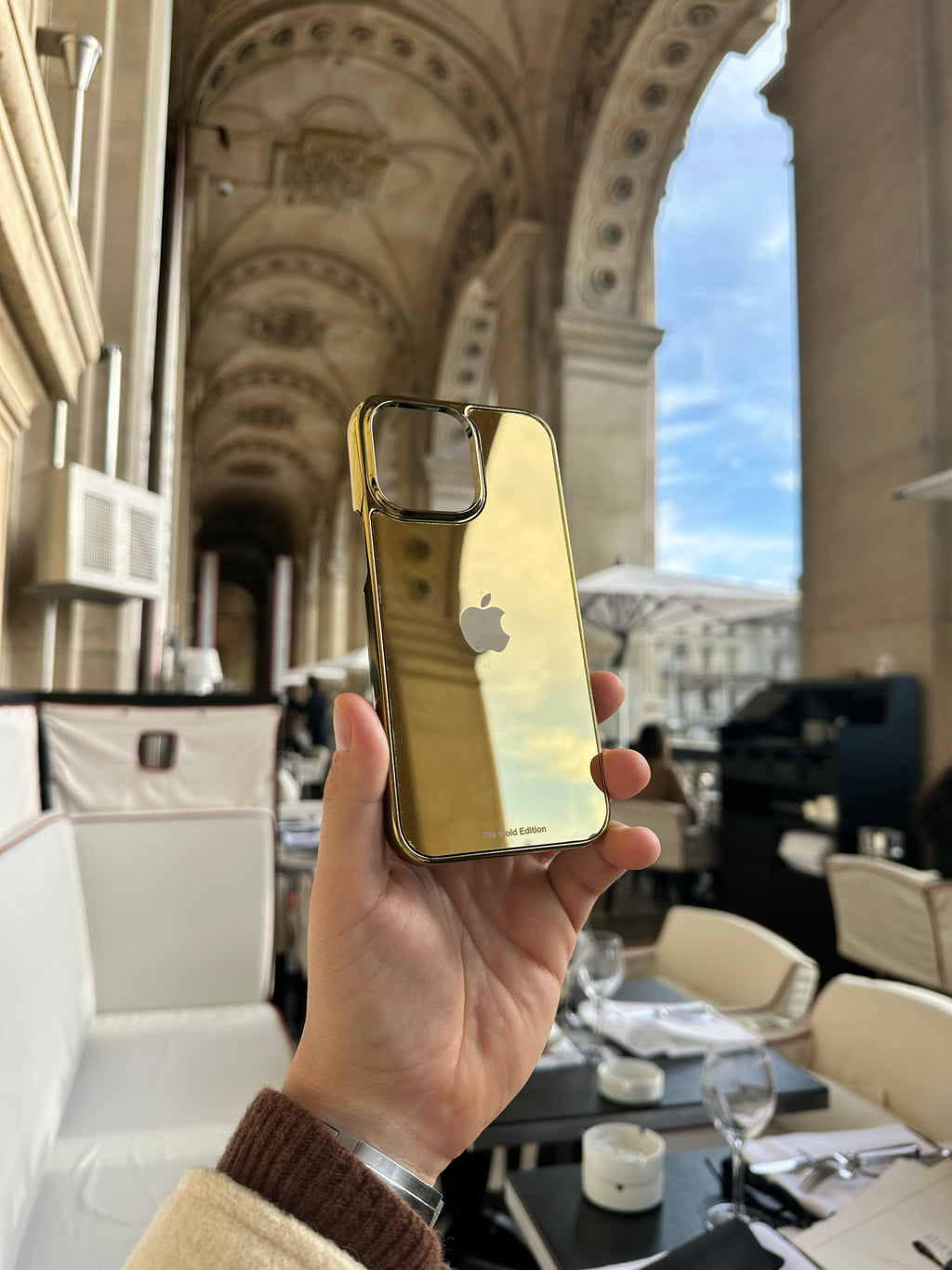 Apple Design Gold Plated iPhone 17 Pro Max Case