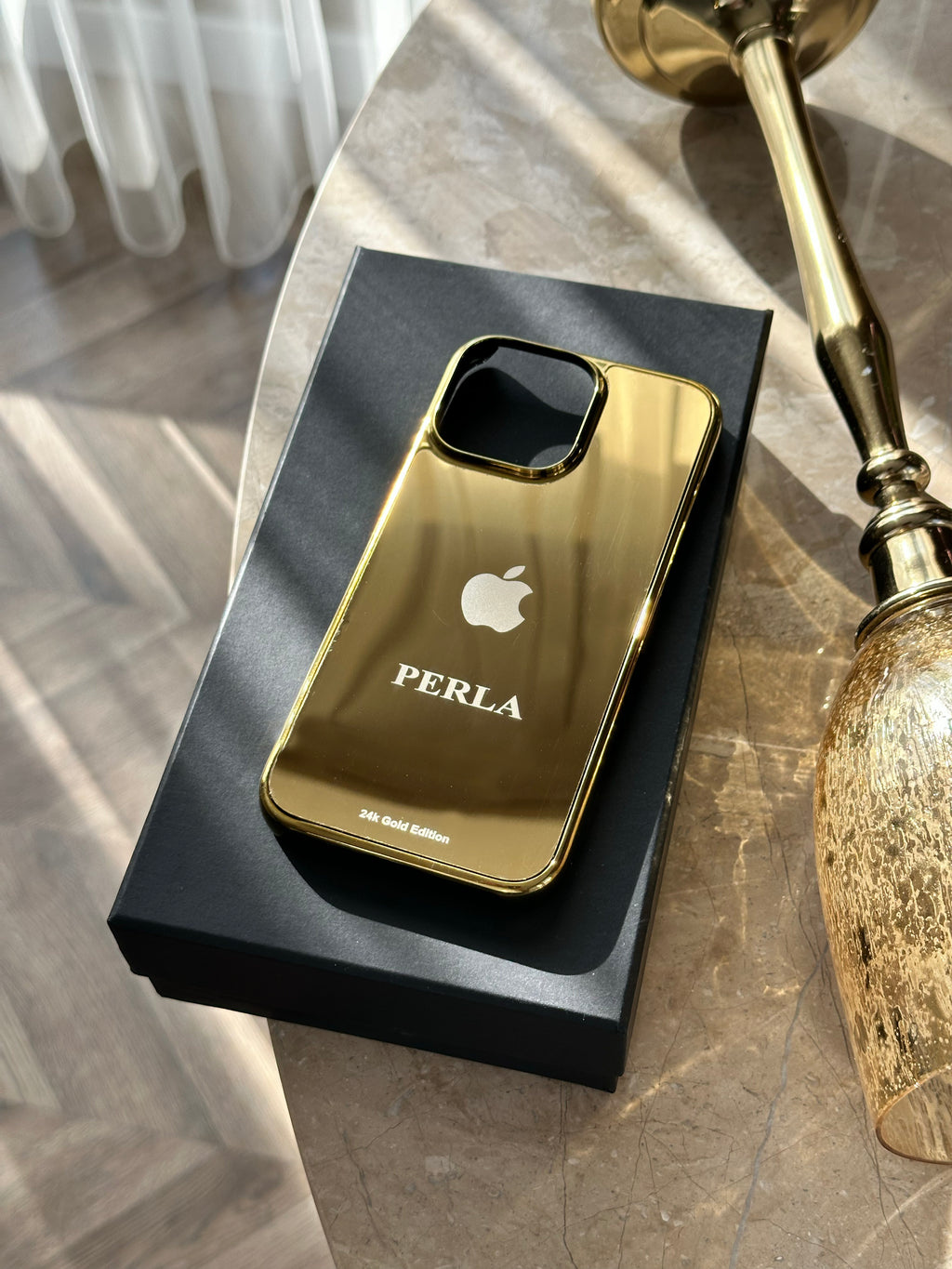 Apple Design Gold Plated iPhone 17 Pro Max Case