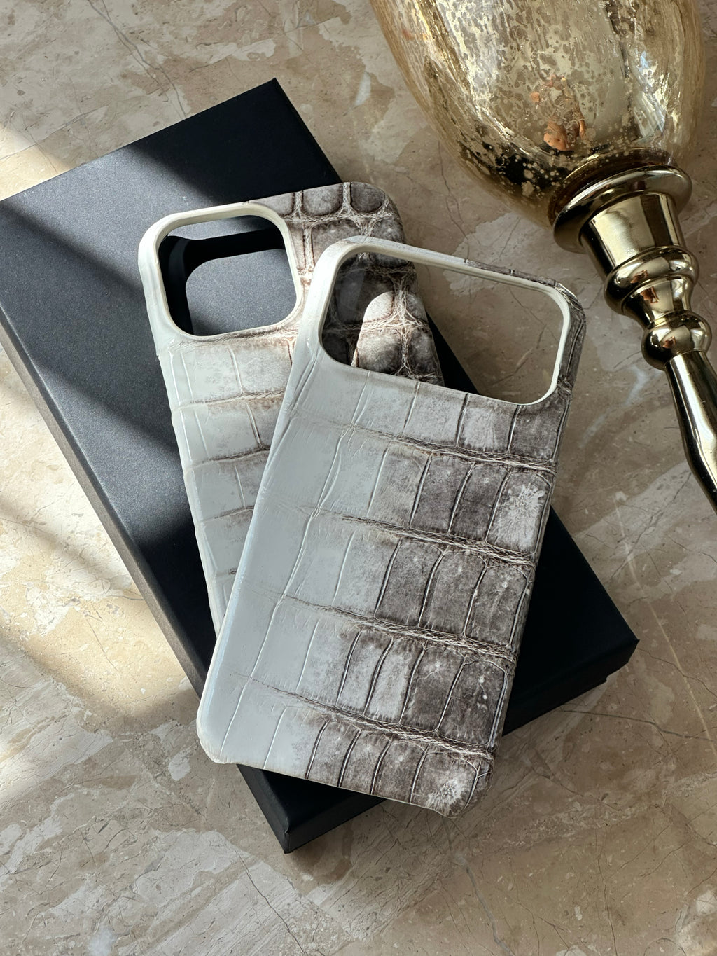 Himalayan Crocodile Leather MagSafe iPhone 17 Air Case