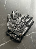 Genuine Black Python / Snake Men Gloves