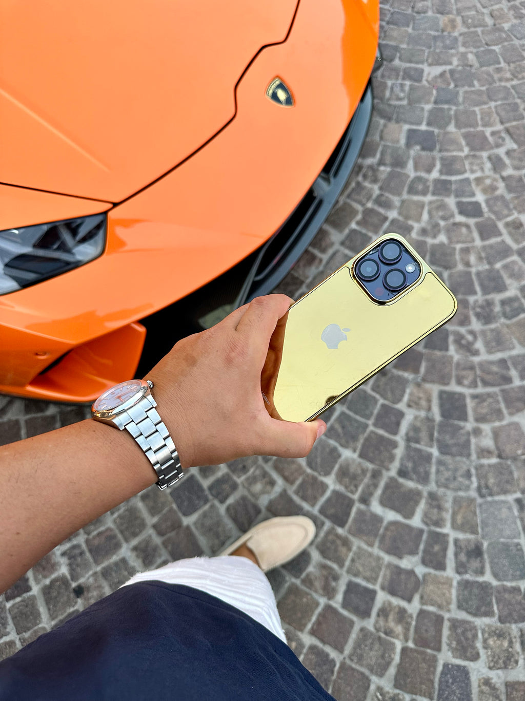 Apple Design Gold Plated iPhone 17 Pro Max Case