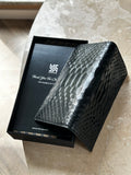 black-python-leather-continental-wallet