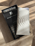 White Snake / Python Leather Eyewear Case