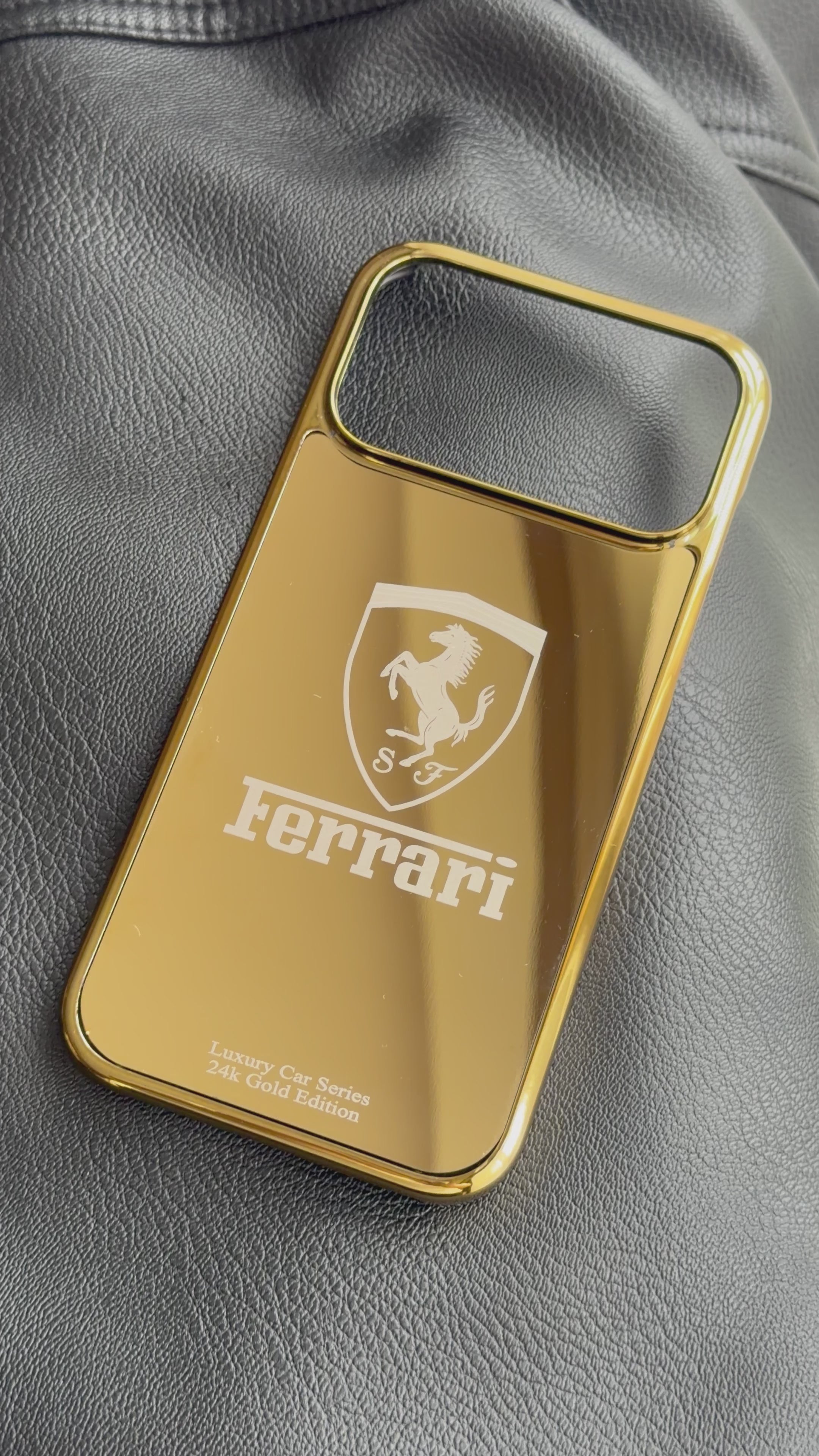 ferrari-iphone-17-pro-max-gold-personalized-case