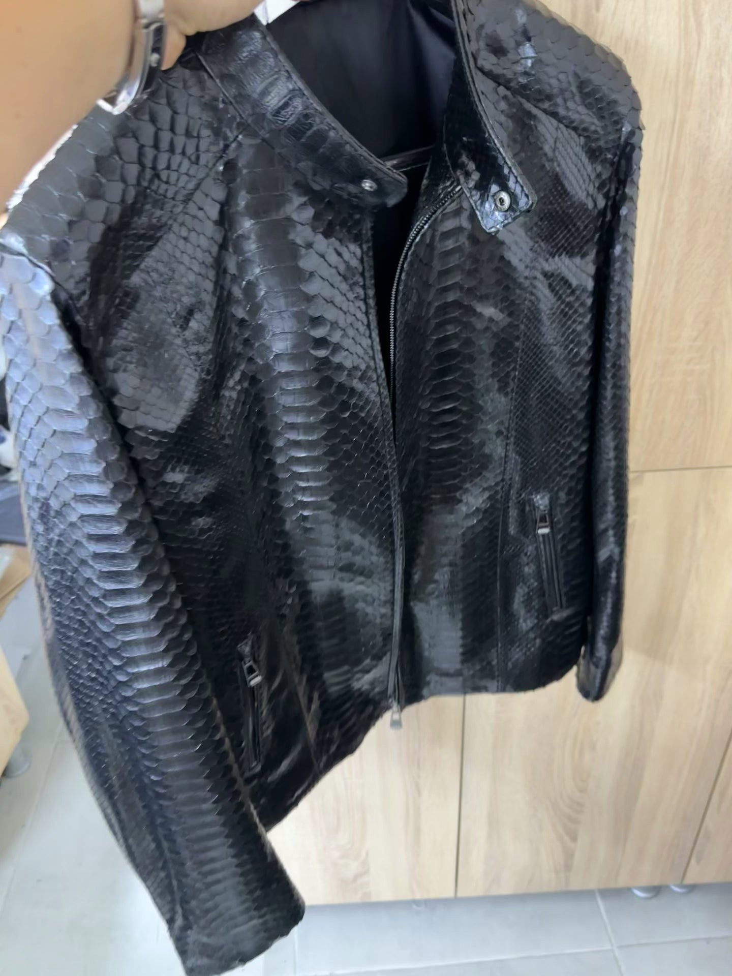 black python jacket
