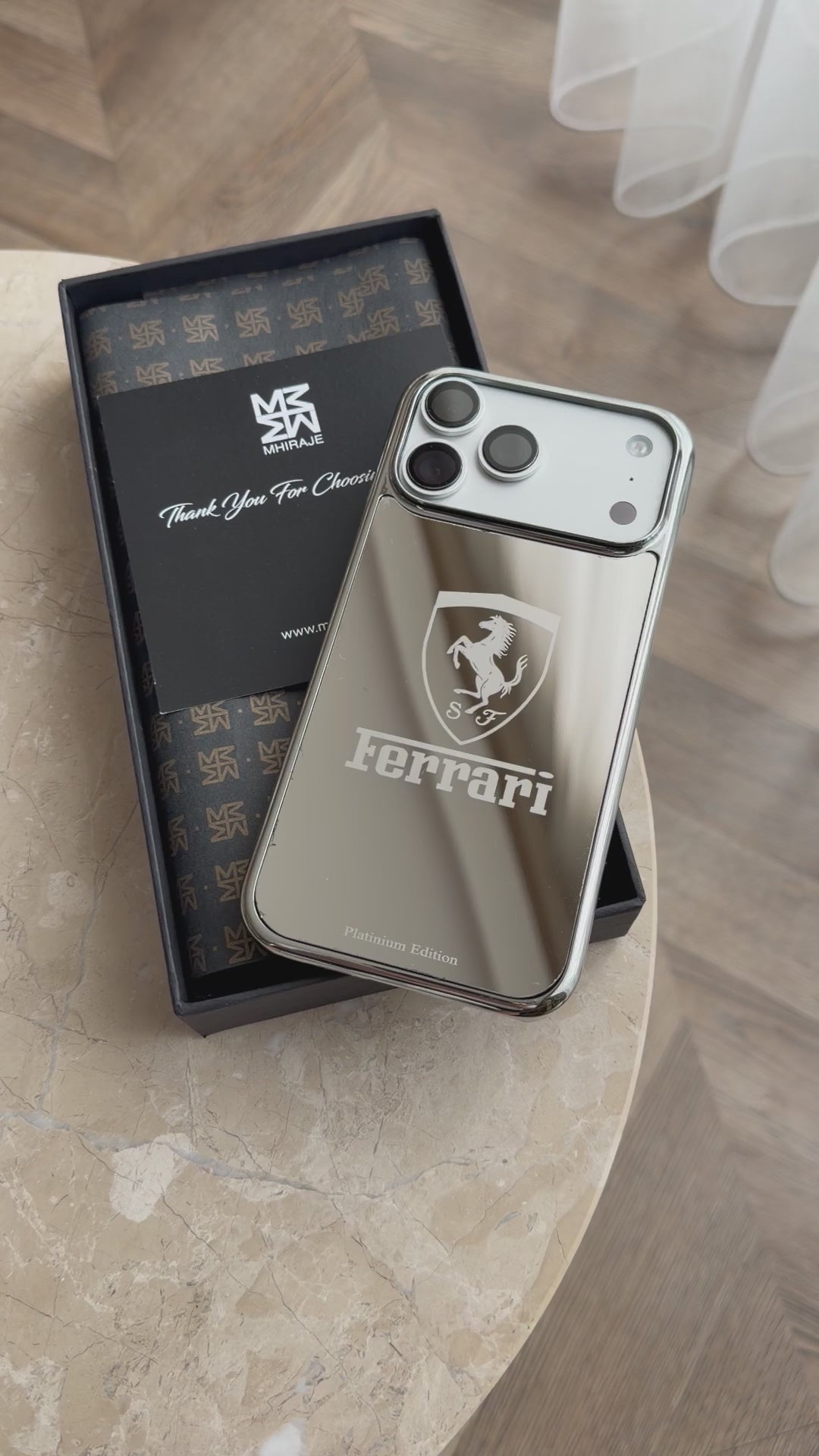 ferrari iphone 17 pro max case